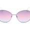 Swarovski Violet and Blue Frame / Violet Lens Sunglasses