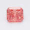 1.06ct Deep Pink Cushion Lab-Grown Diamond SI2 Clarity IGI Certified
