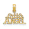 10K Yellow Gold Little ANGEL Charm