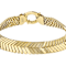 Chevron Link Bracelet In 18K Gold Over Sterling Silver