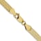 14K Yellow Gold 5mm Silky Herringbone Chain Necklace