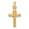 14k Yellow Gold Crucifix Pendant