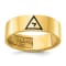 10K Yellow Gold Men's Enameled 14th Degree Grand Elect Masonic Ring