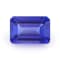 Tanzanite 6x4mm Emerald Cut 0.72ct