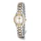 Ladies Charles Hubert Two-tone Brass White Dial Watch