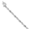 Rhodium Over 14k White Gold Diamond Bracelet