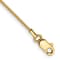14k Yellow Gold 0.9mm Box Link Bracelet