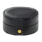 Black Round Double Layer Jewelry Box with Mirror