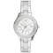 Fossil Women's Stella White Dial, Stainless Steel Watch