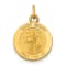 14K Yellow Gold Saint Gerard Medal Charm