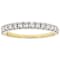 Lab-Grown Diamond Band Ring In 14K Gold 0.50ctw
