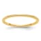14K Yellow Gold 1.2mm Milgrain Stackable Expressions Band