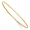 10k Yellow Gold 1.5mm Polished Slip-on Bangle Bracelet