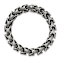 Stainless Steel Antiqued and Polished Bracelet