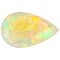 Ethiopian Opal 15.3x9.5mm Pear Shape 3.06ct