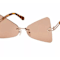 Karen Walker Gold Tone and Tortoise Frame / Brown Lenses Sunglasses