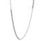 4-4.5mm Off-Round White Freshwater Pearl Sterling Silver Station Necklace
