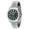 Invicta Specialty 36mm Green Dial Stainless Steel Band Quartz Watch