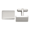 Stainless Steel Polished Rectangle Cuff Links