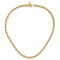 14K Yellow Gold Polished Fancy Toggle Link Necklace