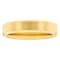 Robert Alton Men's Beveled Edge 6mm Band Ring In Tungsten