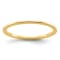 10K Yellow Gold 1.2mm Half Round Stackable Expressions Band