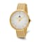 Ladies Charles Hubert IP-plated Stainless Steel White Dial Watch