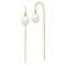 14K Yellow Gold 7-8mm White Rice Freshwater Cultured Pearl Box Chain
Threader Earrings