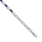 Rhodium Over 14k White Gold Sapphire Bracelet