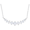 Lab-Created Opal Necklace In Sterling Silver