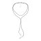 6-9.5mm Round White Freshwater Pearl Black Leather Lariat Necklace with
Sterling Silver Clasp