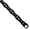 Tungsten Polished Black IP-plated Bracelet