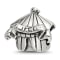 Sterling Silver Circus Tent Bead