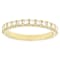 Lab-Grown Diamond Band Ring In 14K Yellow Gold 0.50ctw