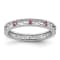 Sterling Silver Stackable Expressions Rhodolite Ring 0.22ctw