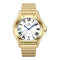 Oceanaut Women's Rayonner White Dial, White Bezel, Yellow Stainless
Steel Watch