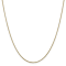 14K Yellow Gold 1.1mm Round Snake Chain Necklace