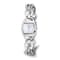 Charles Hubert Chrome-finish White Dial Quartz Watch