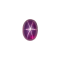 Star Ruby Unheated 6.5x4.6mm Oval 1.42ct