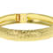 Polished Diamond-Cut Gold Bangle Bracelet In 18K Gold Over Sterling Silver
