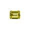 Yellow Sapphire Loose Gemstone 11.6x9.4mm Emerald Cut 6.00ct