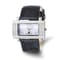 Ladies Charles Hubert Stainless Black Leather 40x23mm Watch