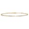 14K Two-tone Fancy Link with 1-inch Extension Anklet