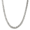 Sterling Silver 8.25mm Byzantine Chain