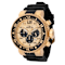Invicta Pro Diver 52mm Gold, Black Dial Silicone Band Quartz Watch