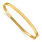 10k Yellow Gold 4mm Hinged Bangle