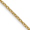 14k Yellow Gold 1mm Solid Round Open Link Cable 26 Inch Chain