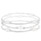 3 Elastic Freshwater Pearl Bracelets In White