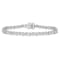 White Cubic Zirconia Platinum Over Sterling Silver Bracelet 8.05ctw