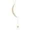 Sterling Statements 14K Yellow Gold Over Sterling Silver Pave Moon
Necklace with Star Drop